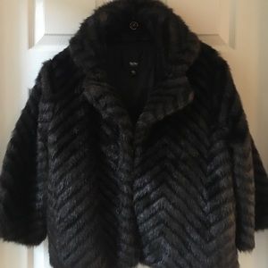mossimo for Target faux fur brown and black